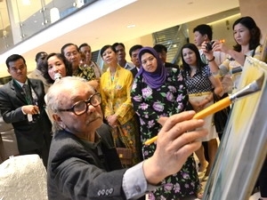 Exposition de peinture contemporaine vietnamienne en malaisie